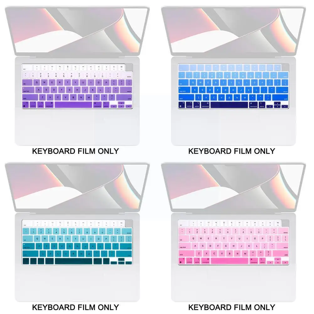

Tpu Keyboard Cover For New Pro 14 Inch 2021 M1 A2442/ Pro 16 Inch 2021 M1 Max A2485 0.03cm Ultra Thin Clear P2p0