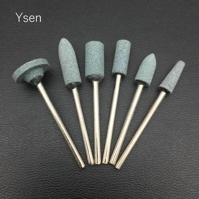 100Pcs/set Ceramic Stone Nail Drill Bits Electric Mills Cutter For Manicure Machine Nail Drill Accessories Pedicure Nail Tools