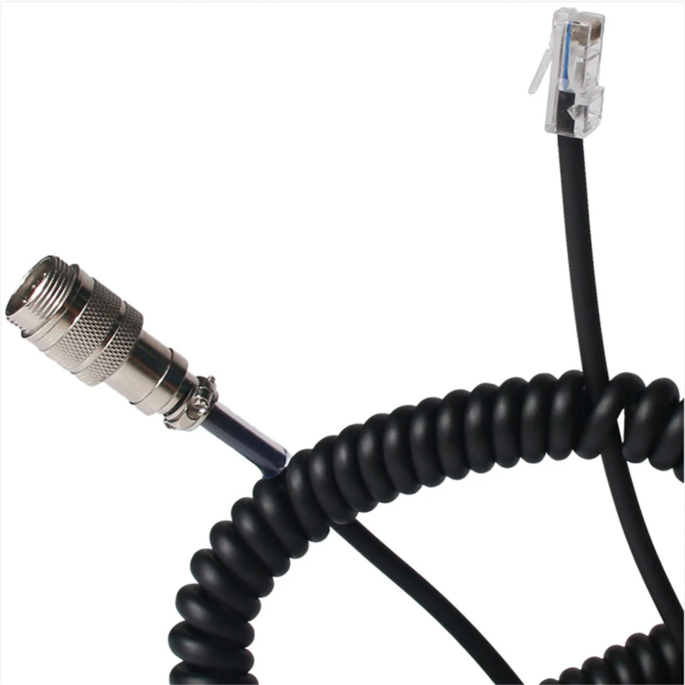 New Extension Line Cable 8 Pin For Radio Mic Microphone MH-31A8J YAESU FT 817 857 FT897 897 FT450 450