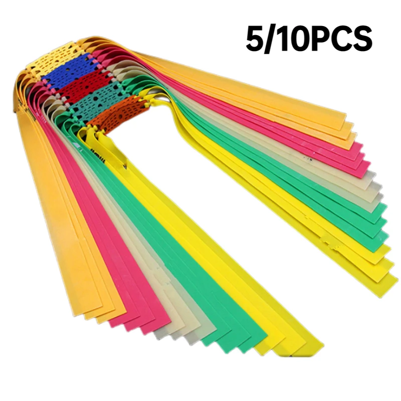 

Powerful Hunting Outdoor Kit Catapult Latex Tape Replacement Accessory Natural Rubber Flat Elastic Band For Slingshot