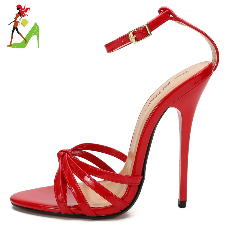

Hey Si Mey Elegant Woman Heeled Shoes Narrow Band Wedding Sandals Sexy Thin Heel High Heels Peep-toe Nightclub Women Shoes