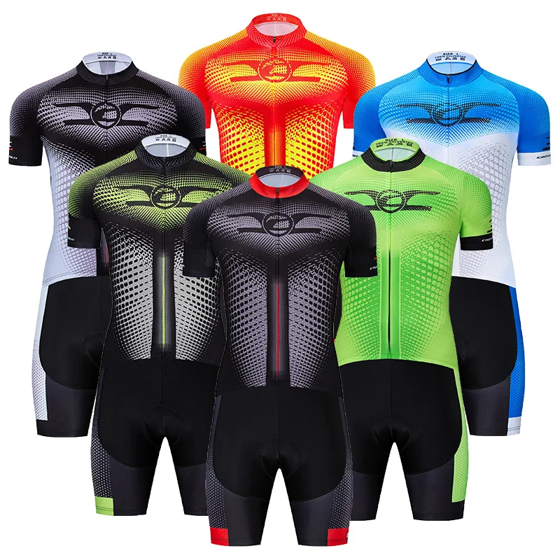 

2022 Summer Cycling Jersey 20D Bib Set MTB Bike Clothing Ropa Ciclismo Bicycle Wear Clothes Mens Short Maillot Culotte Suit