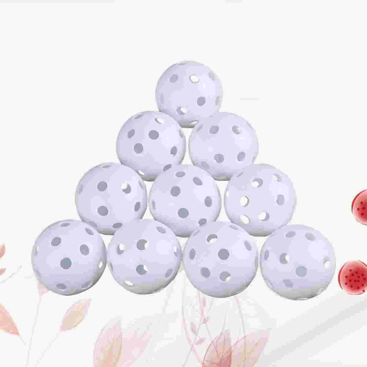 

Training Practice Baseballs Exercise Field Indoor Hollow Range Aids Driving Lightweight Tools Supplies Golfball Swing Airflow