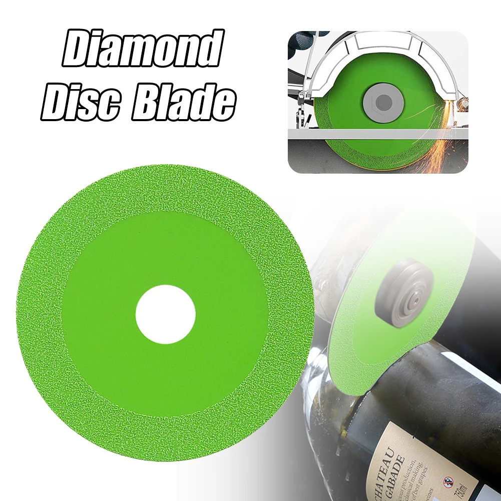 

Diamond Disc Saw Blade 100mm Ceramic And Ordinary Glass Tile Jade Marble Polishing Cutting Blade Sharp Brazing Grinding Disc