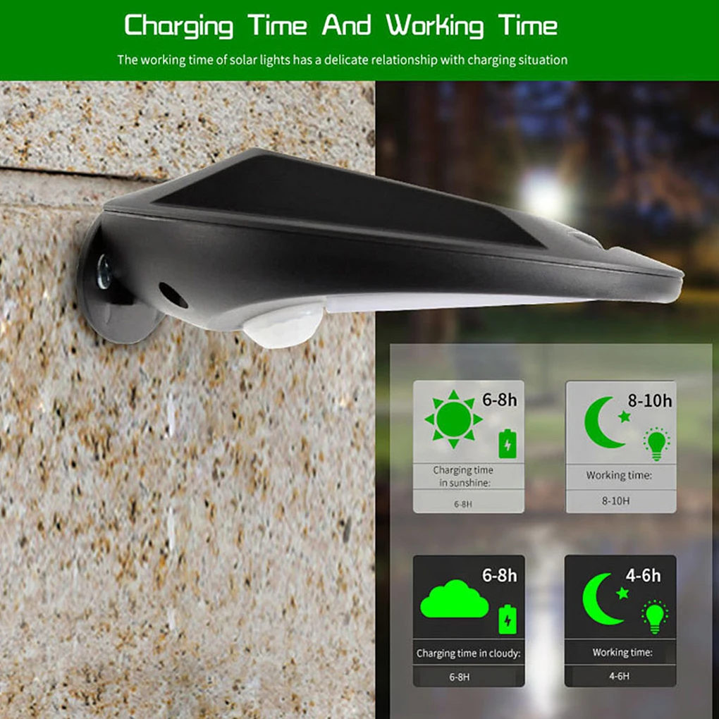 

Solar Waterproof Driveway Hallway Wall Mounted Motion Sensor Alarm Systems Office Wireless Alert 38 Tones US 1-drag-1