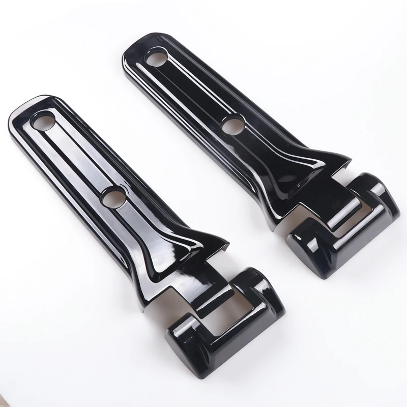 Car Spare Tire Tailgate Door Hinge Covers Stickers For Jeep Wrangler JL 2018 Up Exterior Accessories Styling