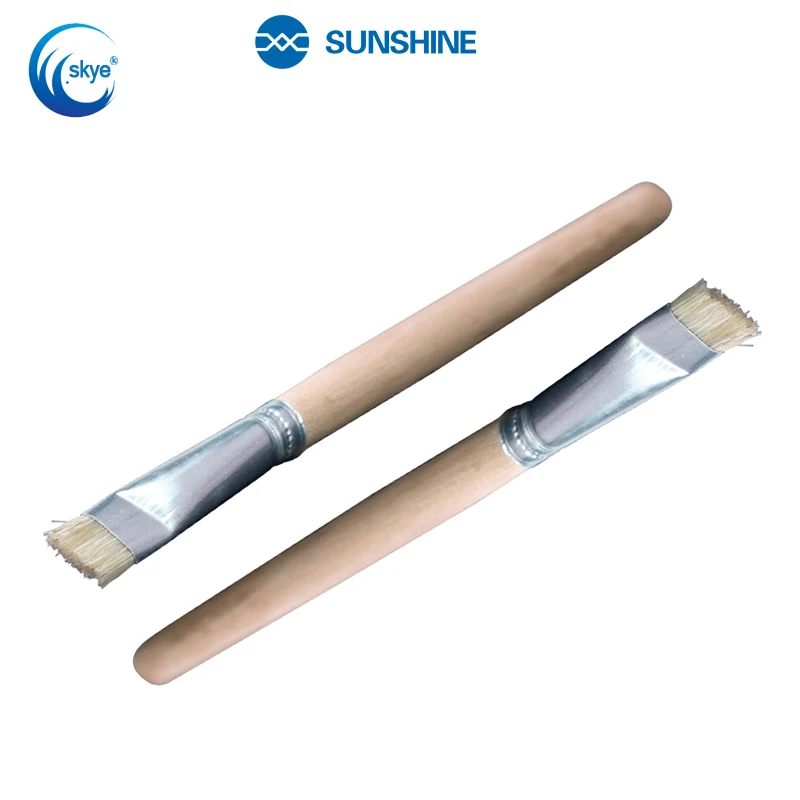 

SUNSHINE SS-022a Mobile Phone Motherboard Welding Pad Clean Brush Stiff Brush for Solder Paste Welding Oil Flux Clean Tools