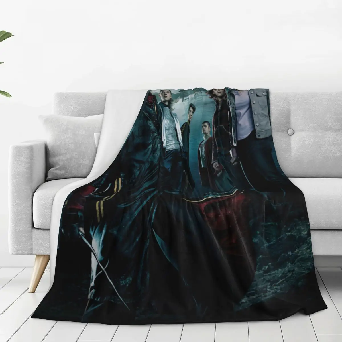 Супер теплое одеяло для путешествий кубок огня с Гарри Поттерным фланелевым