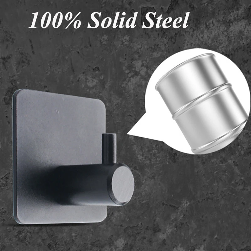 Многоцелевой настенный крючок для дверей ключей ткани пальто вешалка полотенец