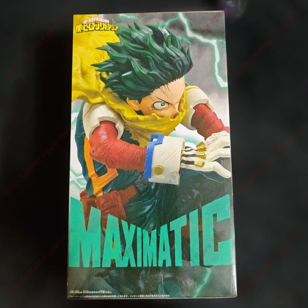 Фото Оригинальные фигурки BANPRESTO MAXIMATIC My Hero Academia Midoriya Izuku, коллекционные модели, игрушки, подарки для детей, в наличии №2