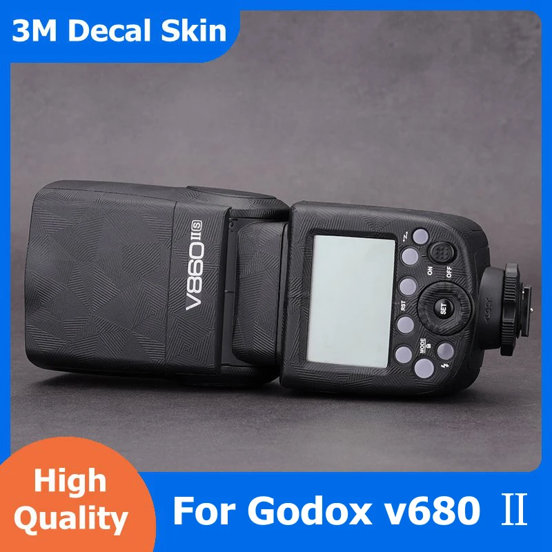 

V860 II Decal Skin Vinyl Wrap Film Camera Flash Sticker Coat For Godox V860II V860IIC V860IIN V860IIS V860IIO V860IIF V860IIP