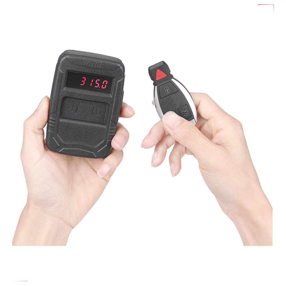 

WOYO Remote Control Tool Diagnosis Frequency InfraRed Tester Frequency 10-1000MHZ Range Scanner Control Copier Car Key