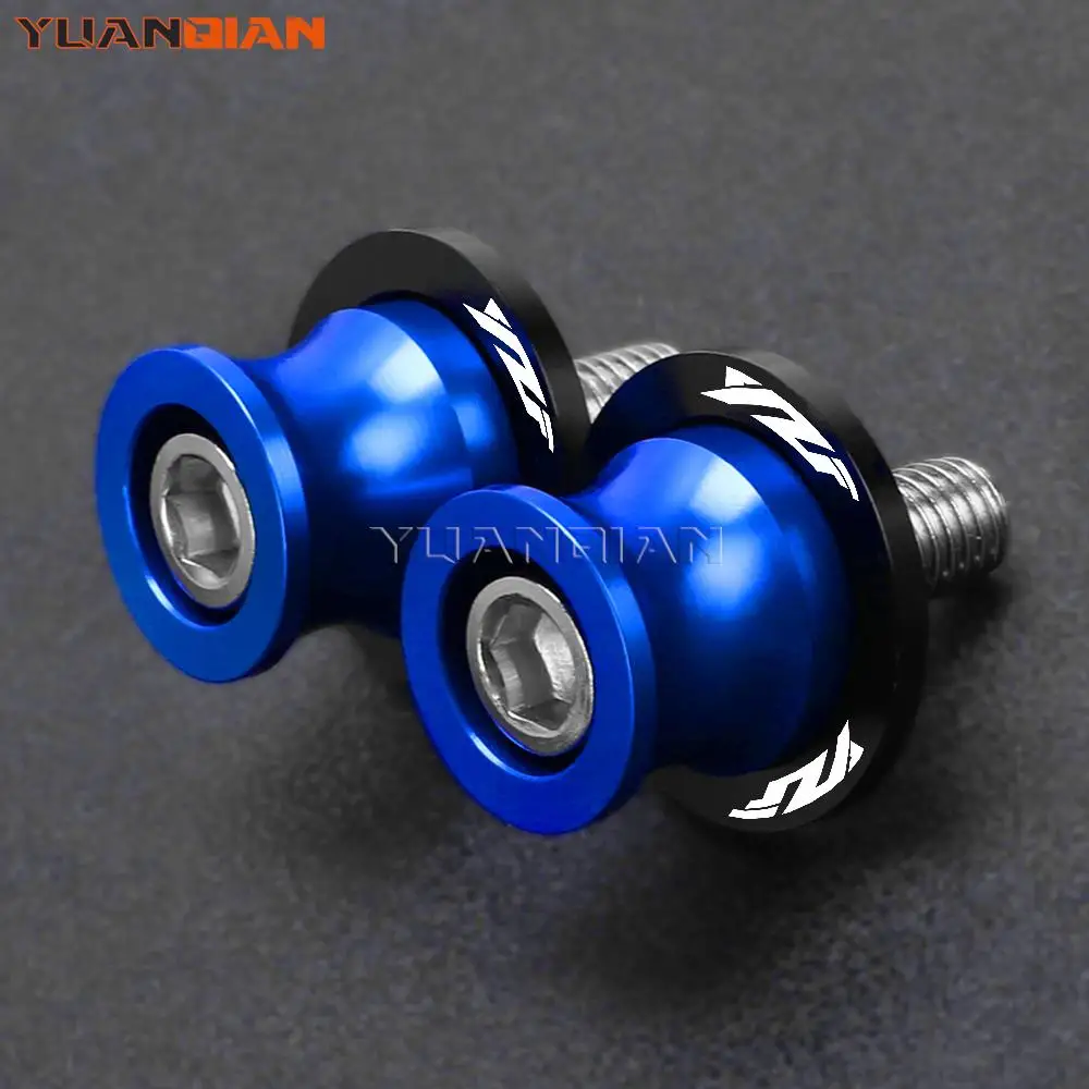 

For Yamaha YZF R3 R25 R6 R1 YZF-R3 1999-2023 2022 2020 2019 2018 Motorcycle Accessories M6 Swingarm Spools Slider Stand Screw