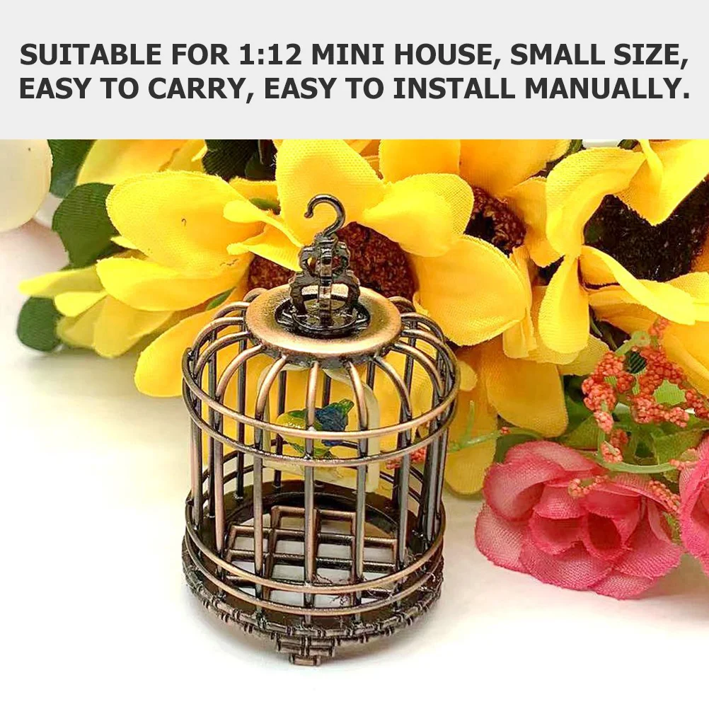 Имитация клетки для птиц мини-клетка орнамент подарок домашний декор игрушка