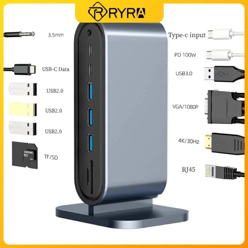 

Вертикальная док-станция RYRA, USB 3,0, 12 в 1, USB 100