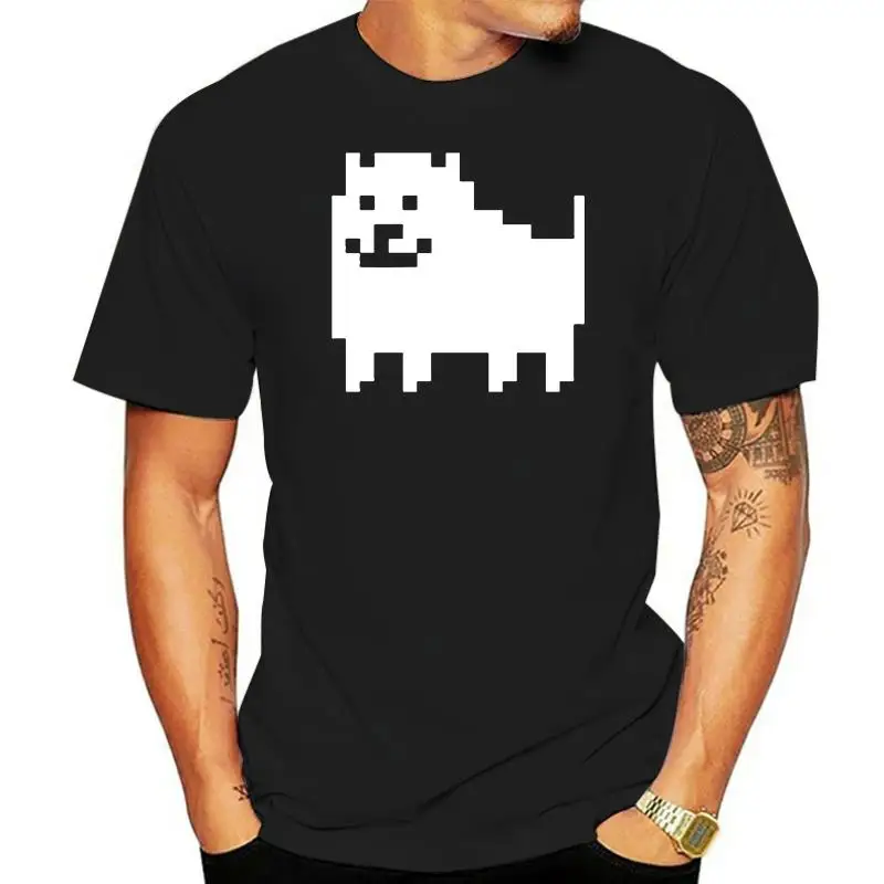 

2022 HOT Men Fashion Game T Shirts Undertale Annoying Dog Printed Anime Cotton Casual Tees Customized Size XS-XXL