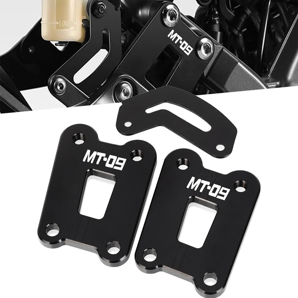 

Motorcycle Accessories Foot pegs Passenger For YAMAHA MT-09 2020 2021 2022 For mt09 Footrests Supports Kit Footpeg Lowering Kit