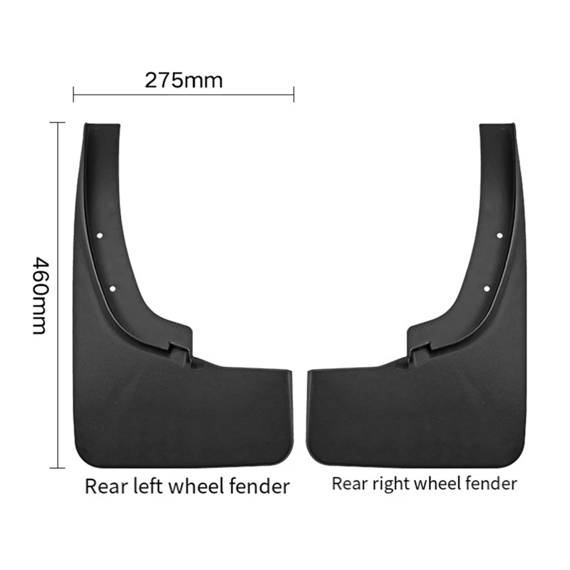 1 комплект запасных частей аксессуары для Ford Ranger 2019-2023 автомобильные брызговики