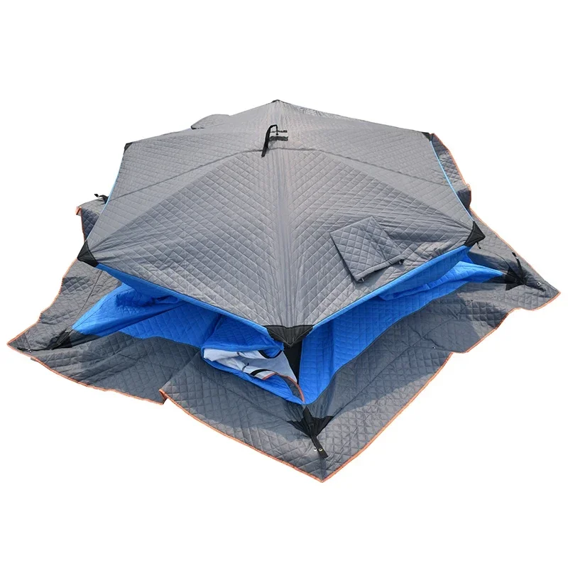 Лидер продаж утепленная нейлоновая ткань для четырех человек всплывающая