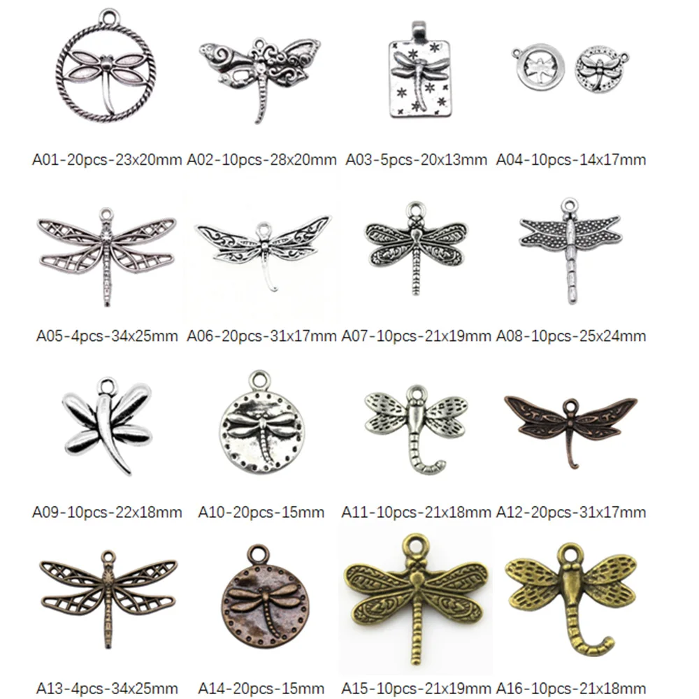 Dragonfly Wings Charms For Jewelry Making Accessori Decor Diy |