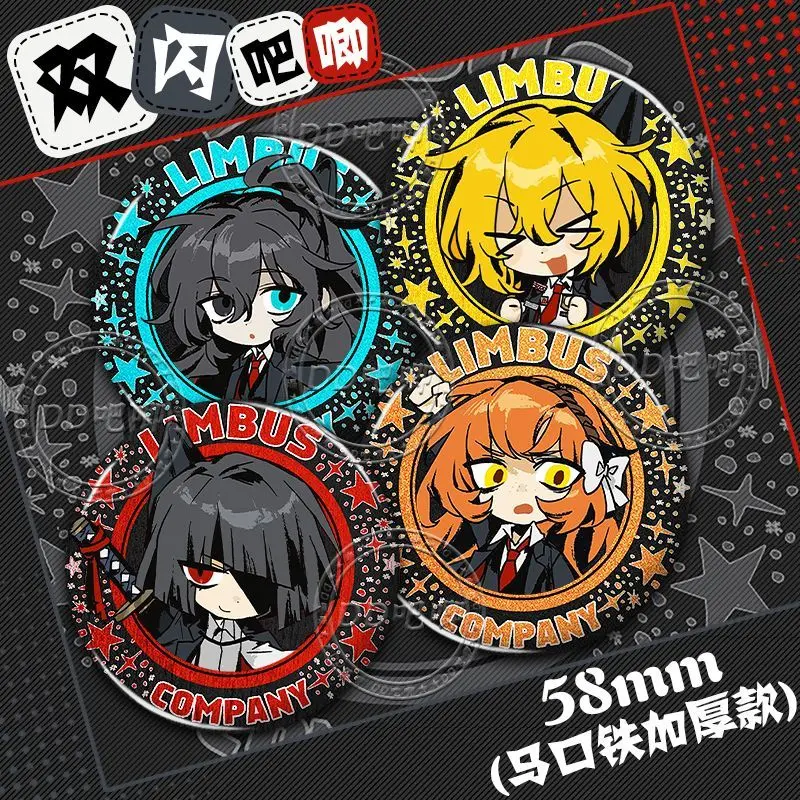 Фото Фигурка куклы игрушки COS Limbus Company Faust Hong Lu Ryoshu Ishmael Don Quixote металлическая табличка детский мультяшный значок подарки №1