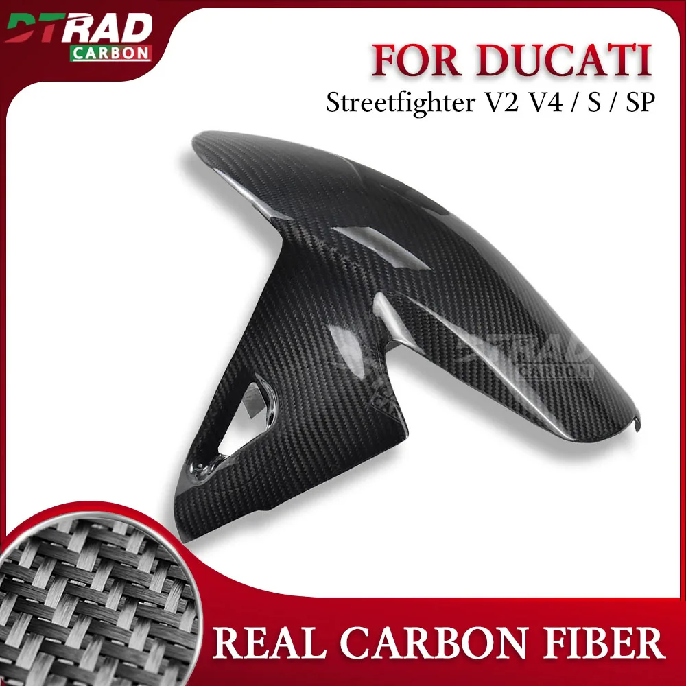 Брызговик передний из углеродного волокна для DUCATI Streetfighter V4 V4S V4SP V2
