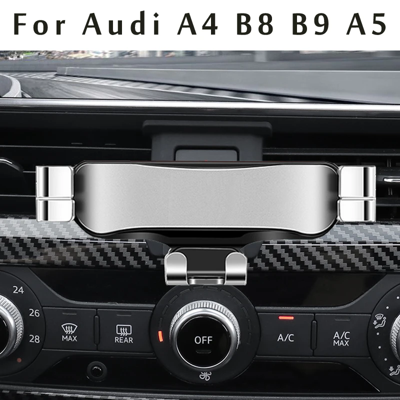 

Adjustable Car Phone Mount Holder For Audi A4 B8 B9 A5 Convertible Sportback 8F 8TA 8T F5 Car Interior Gps Steady