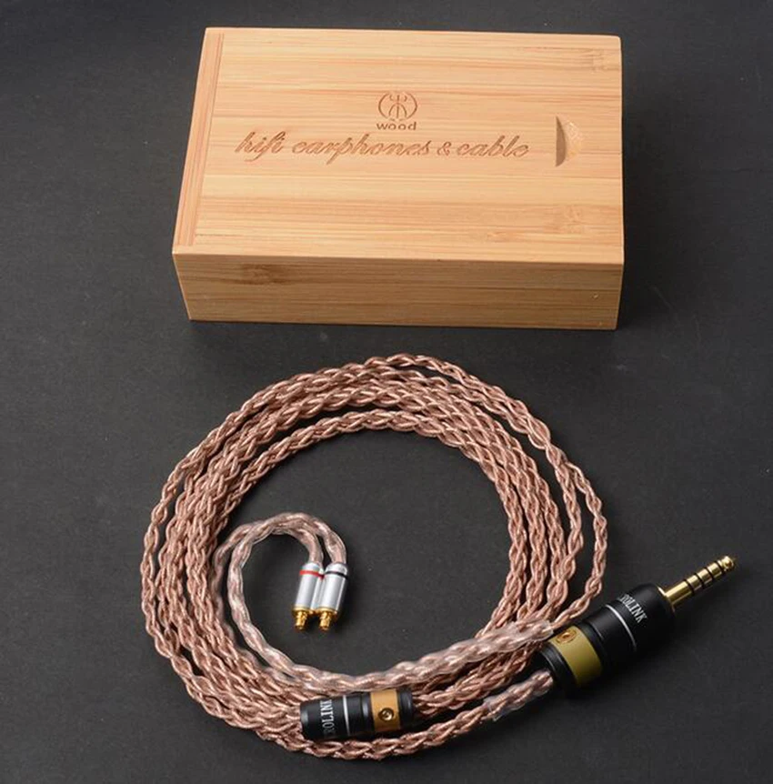 

Hand Made DIY Copper Plated Silver 4.4M Balanced Plug 8 Cores Hifi Updated Cable For Astell&Kerns ONKYO OPUS DAP Sony NW-WM1Z