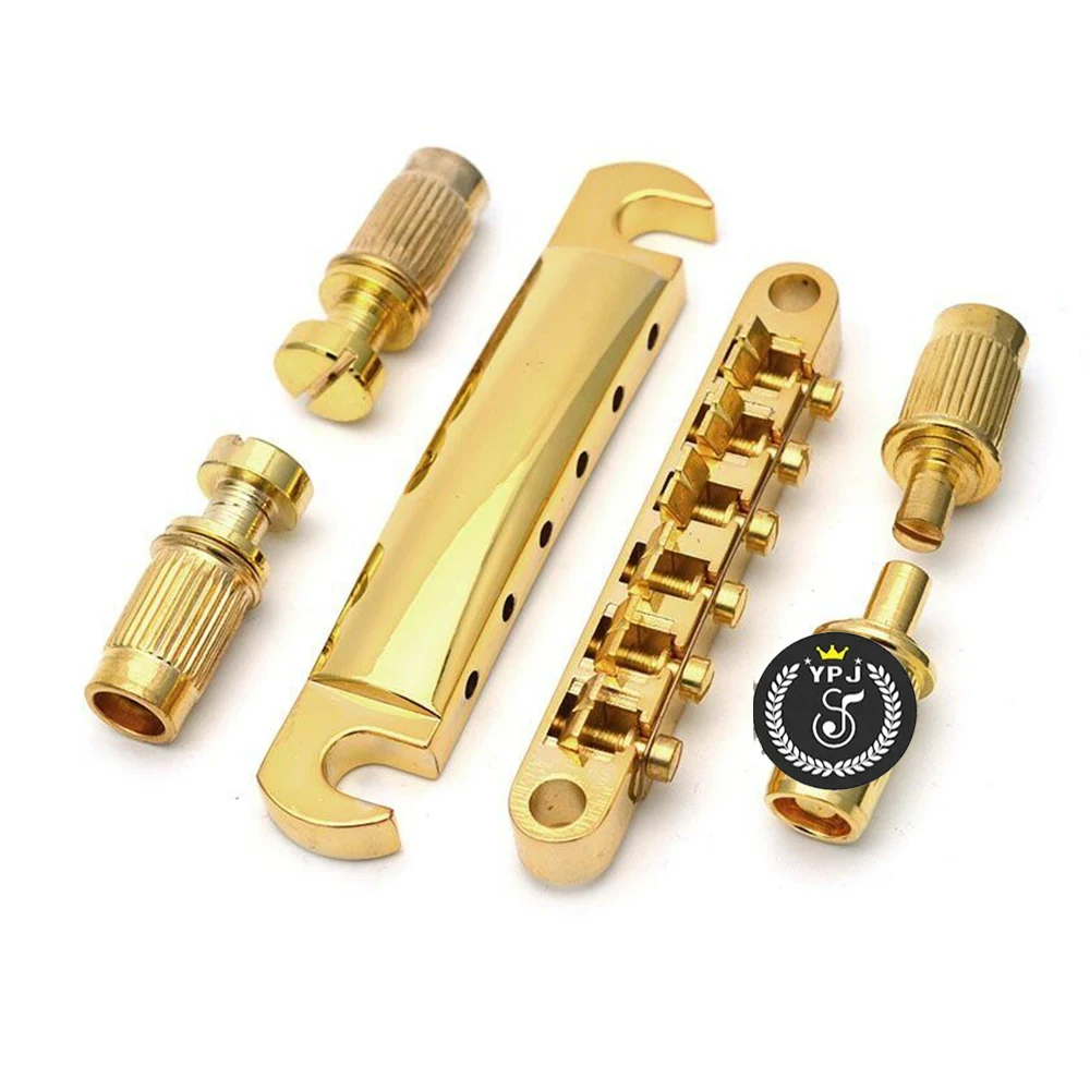 1 комплект для гитары Les Paul Gibson Epiphone Tune O Matic цвет черный седло моста задняя часть