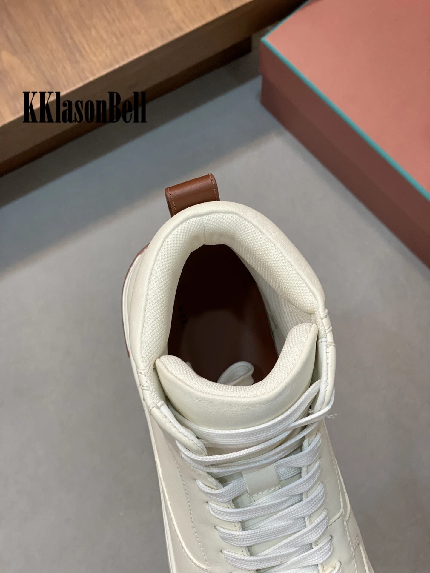 11 18 KKlasonBell мужские высокие кроссовки удобная резиновая подошва на шнуровке