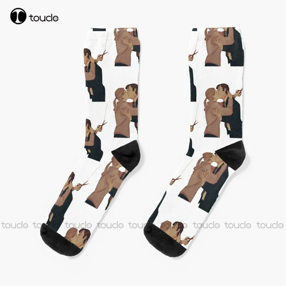

Better Call Saul Cut Off Love Socks Workout Socks Women 360° Digital Print Christmas New Year Gift Unisex Adult Halloween New