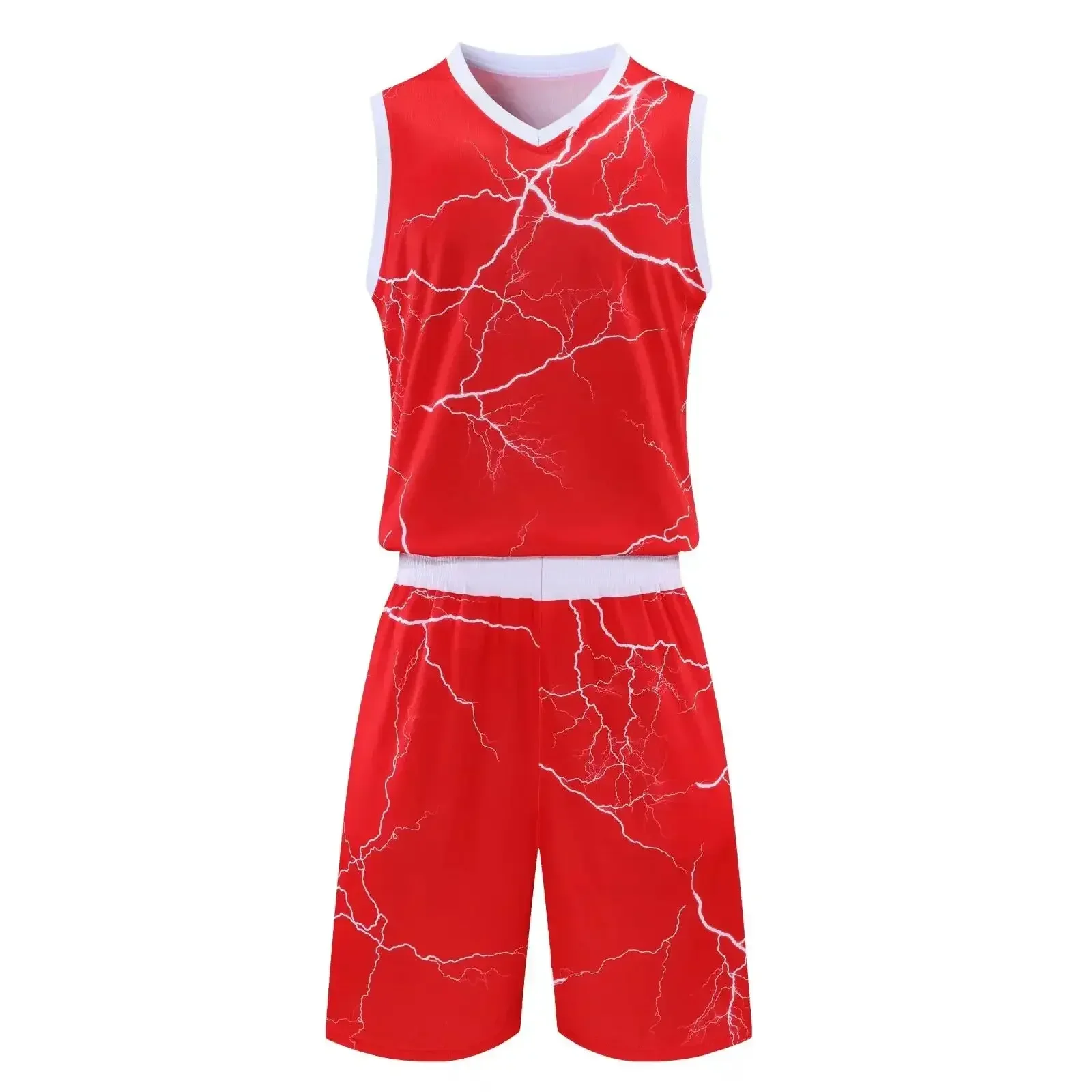 Мужская Форма Баскетбольной Команды Комплект 24-25 Тренировочный Жилет И Шорты