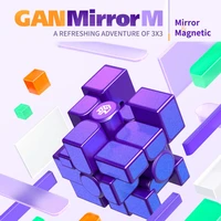gan mirror m magnetic speedcube 3x3x3 professional cast coated gan 3x3 mirror magnet cube fidget toys cubo magico gan