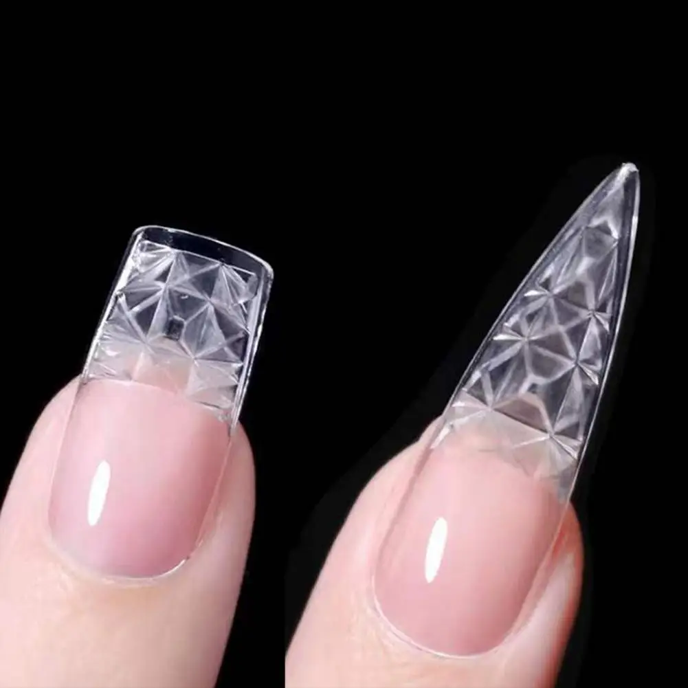 

500Pcs/Box Nail Tip Exquisite Straight Nails Manicure Nail Art Extension Tips Smooth Surface Lightweight Nail Extension Tip