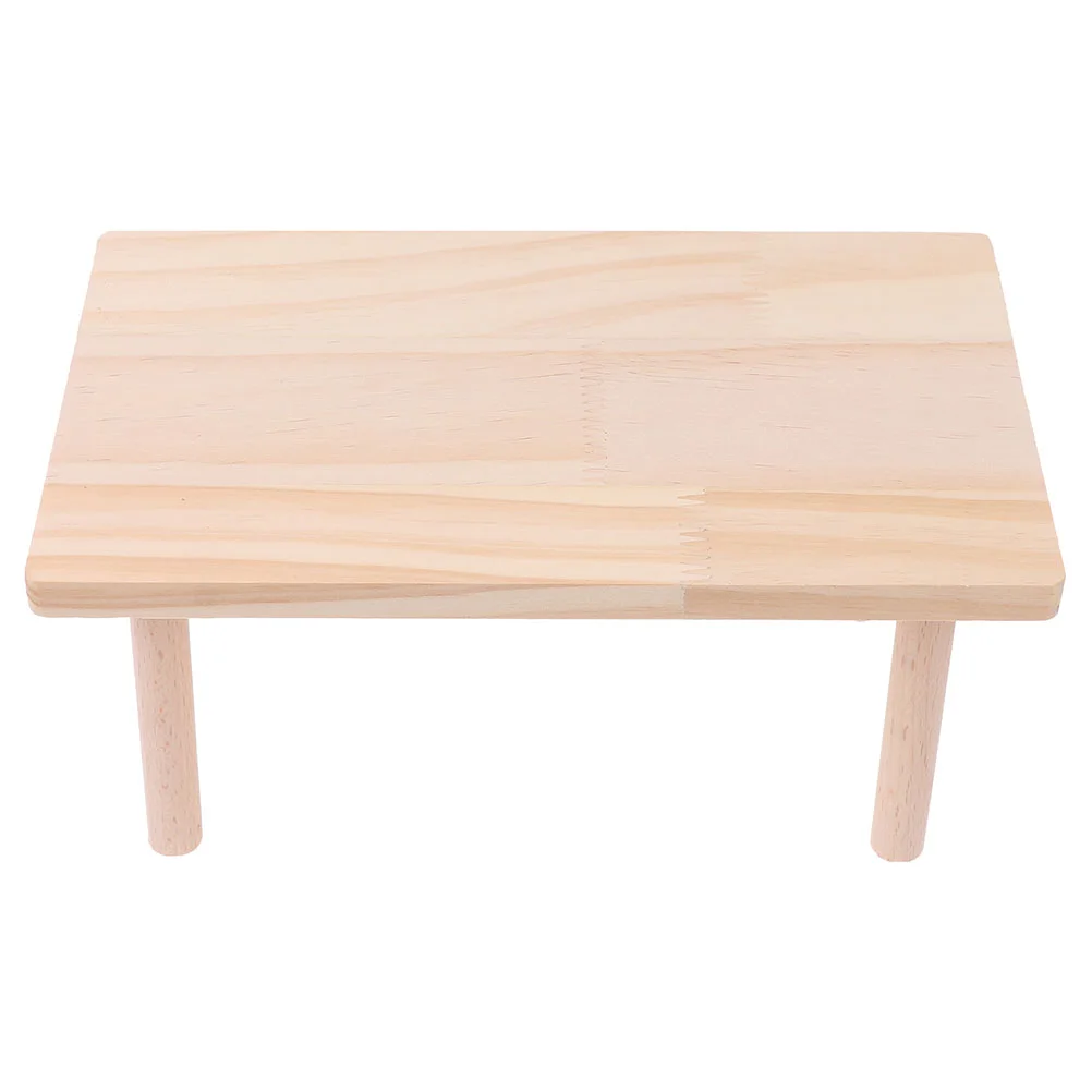 

Sturdy Wooden Hamster Platform Pet Bite Resistant Plaything for Hamster (As Shown)