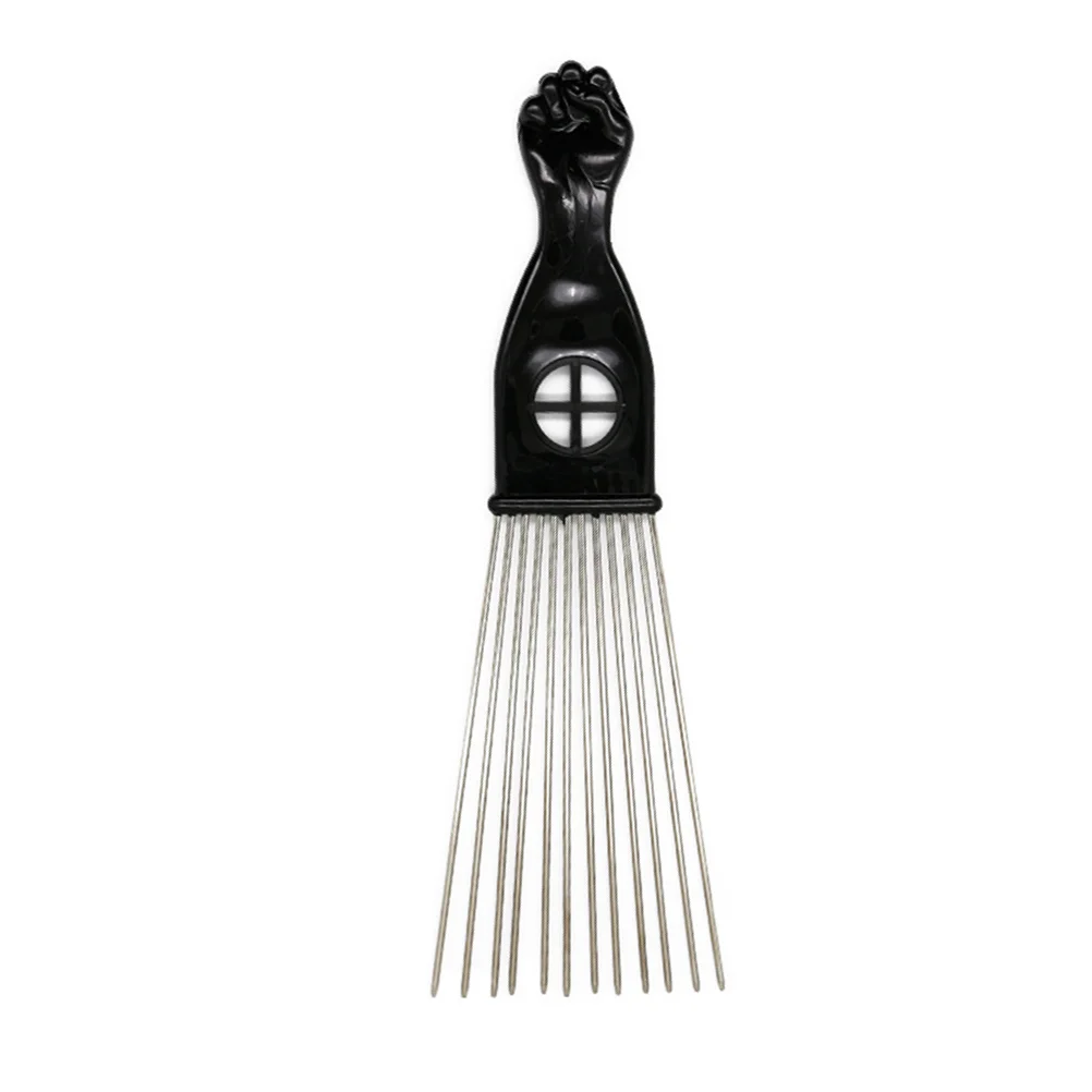 

Pick Afro Haircomb Metal African Black Picks Curly Widemen Combs American