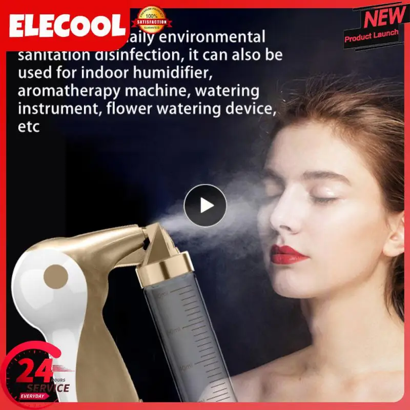 

Mini Disinfection Spray Gun Handheld Nano Atomization Disinfector USB Wireless Charging Atomizing Disinfection Gun Body Care New