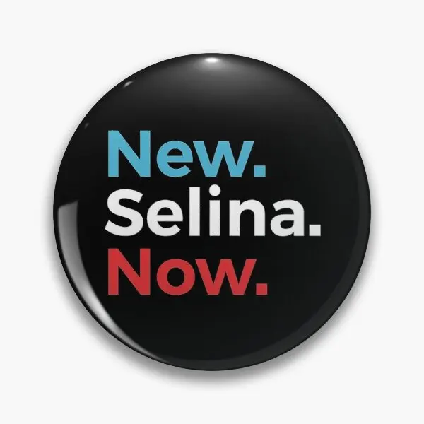 

New Selina Now Customizable Soft Button Pin Funny Women Cartoon Creative Metal Decor Hat Badge Gift Lapel Pin Clothes Lover