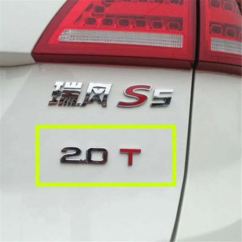 Автомобильная металлическая 1 5 6 8 2 0 4 3 T объемная модная эмблема заднего