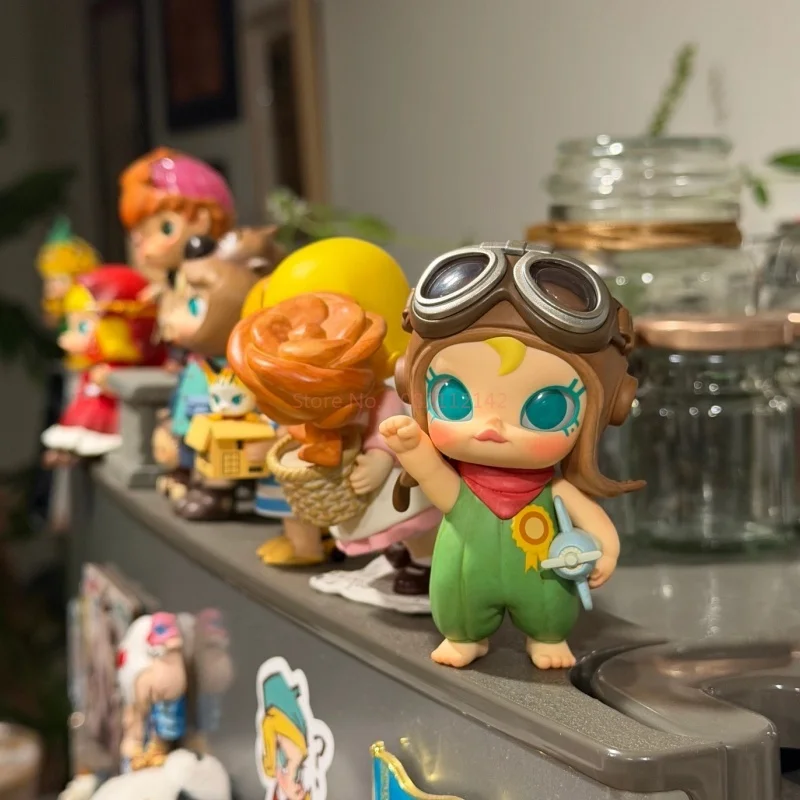 Оригинальная коллекционная фигурка POP MART Molly My Huggable Discovery Series в закрытой упаковке, модель для декора рабочего стола, подарок на день рождения для девочки (art.: 3920da89c22cd) - 3920da89c22cd