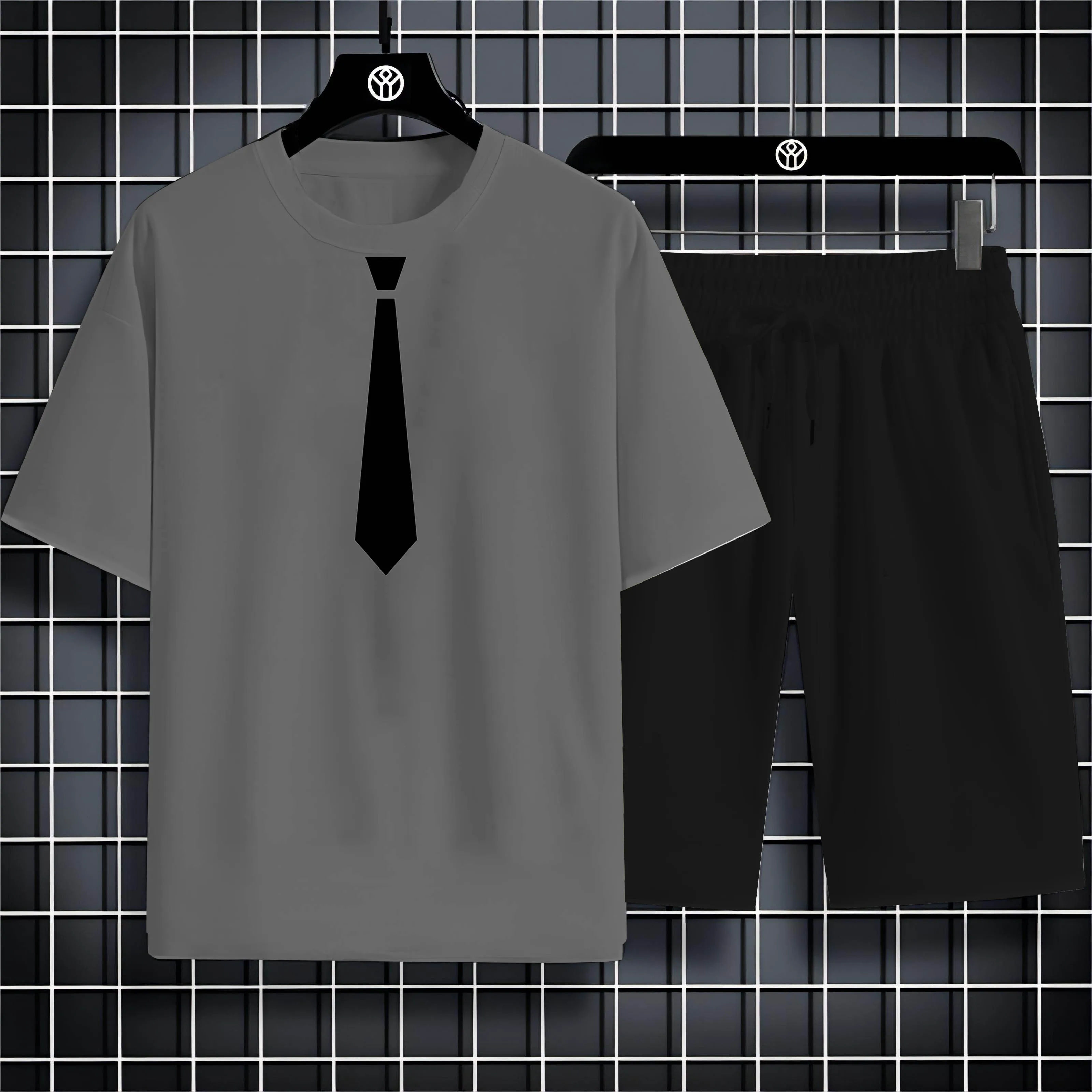 

Summer O Collar T-Shirt Short Sleeve Fun Print Clothes For Men Loose Quick Dry Adult Outdoor Beach Fashion Leisure Sports