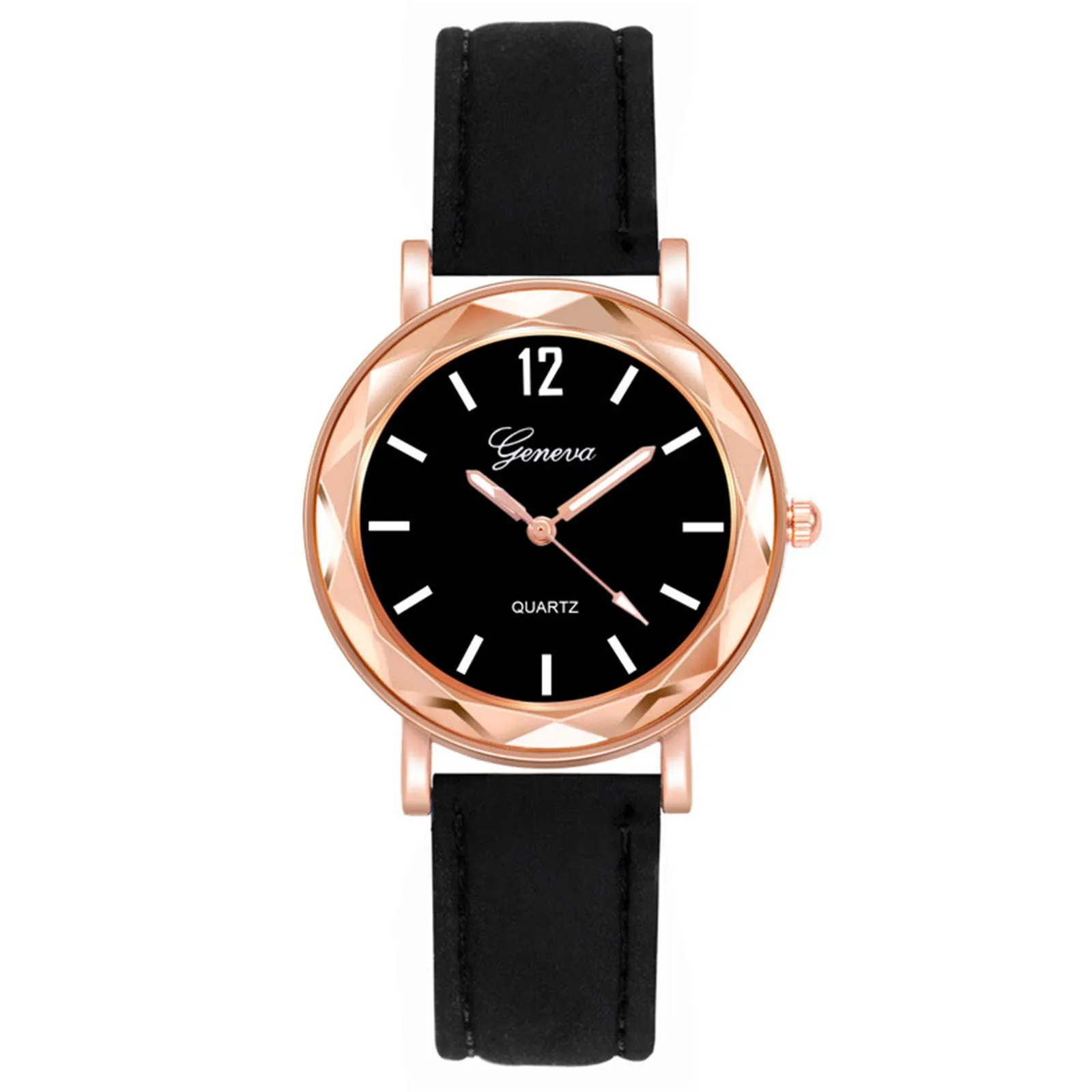 

Elegant Woman Watch Casual Female Wristwatch Creative Design Dress Clock Women Leather Strap Quartz Wristwatches Reloj Mujeres