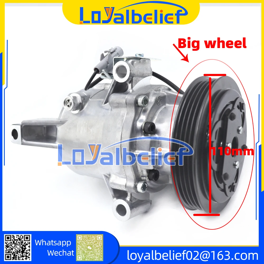 

Компрессор кондиционера SVE08C для SUZUKI SWIFT 1.2 2017-19 447280 -3572 447280 -3582 95200-52R00 95201-52RA0