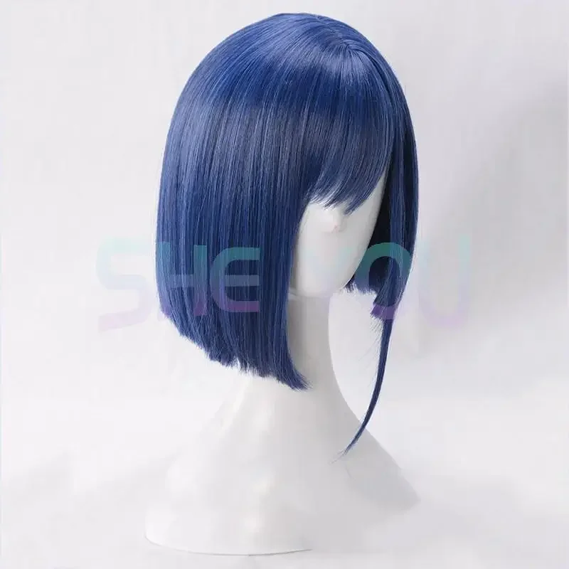 DARLING in the FRANXX 015 Ичиго Код Короткие синие стильные термостойкие синтетические