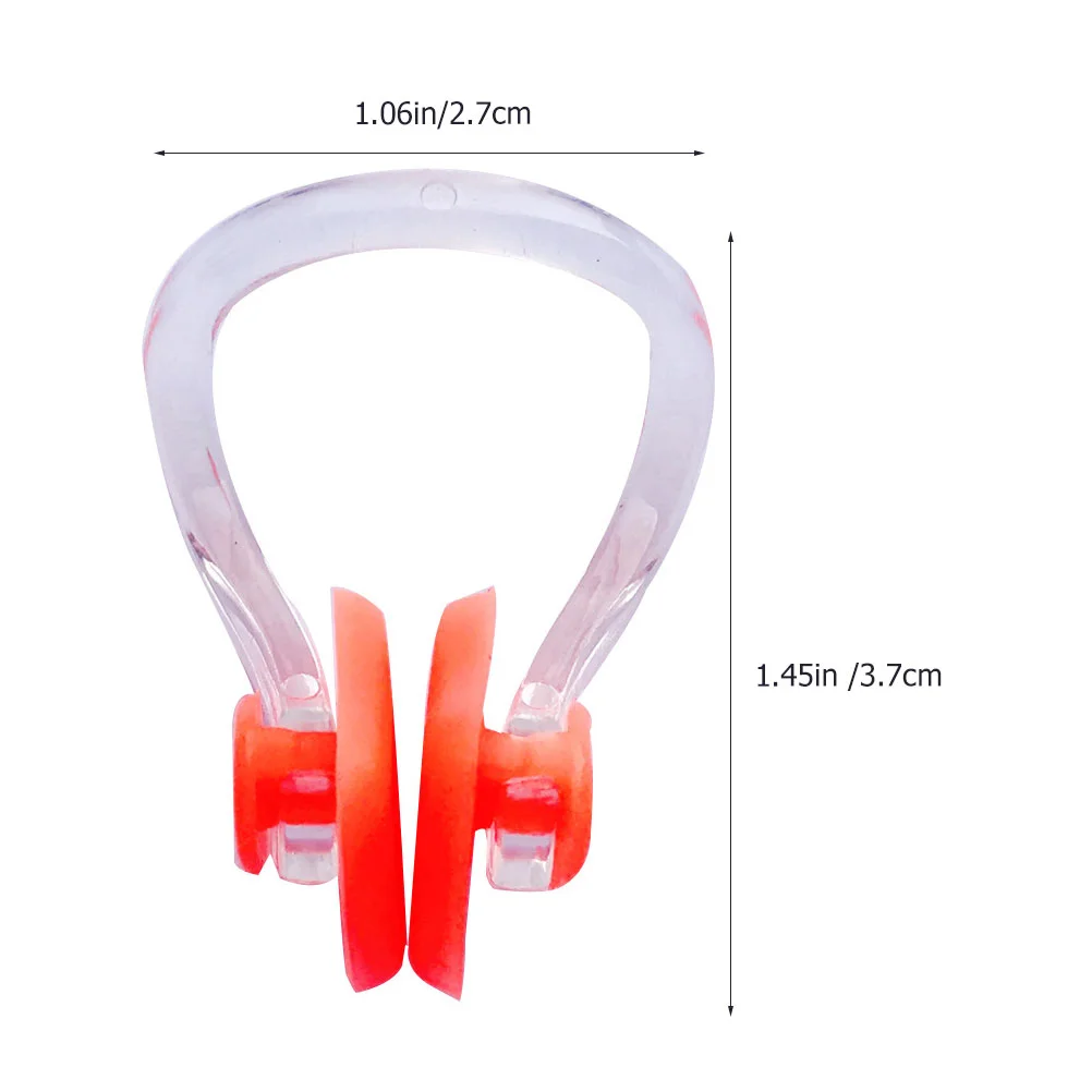 Щипцы для носа плавания зажим защиты от удушья силиконовые износостойкие