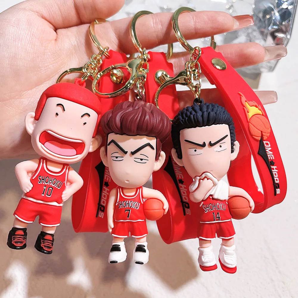 Брелок Dunk Master Ryuukawa Maple Sakuragi Hanamichi Akagi Gouken Mitsui Shou, брелок для автомобиля, сумки, шарм, маленький подарок, детские игрушки