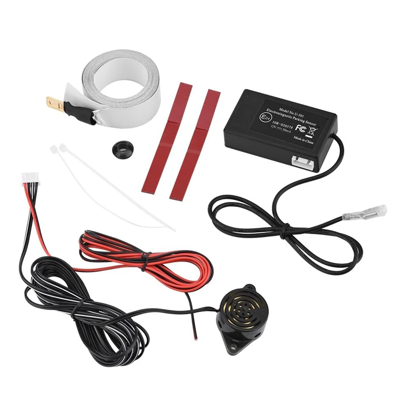 

Электромагнитная индукция Автомобильный электромагнитный датчик парковки Простая установка Парковочный радар Защита бампера Резервная система заднего вида