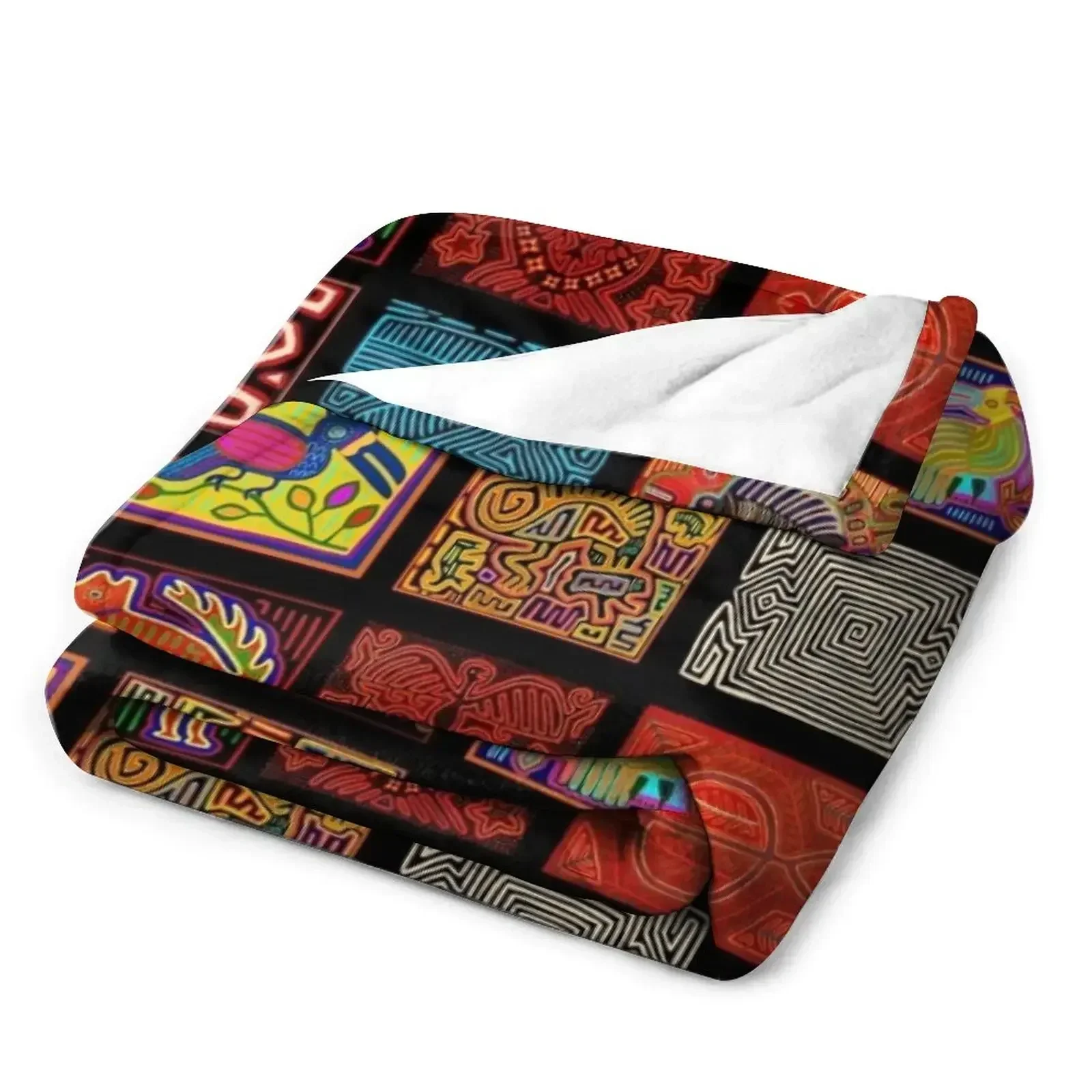 Одеяло с коллажем San Blas Islands персонализированный подарок одеяла для волос