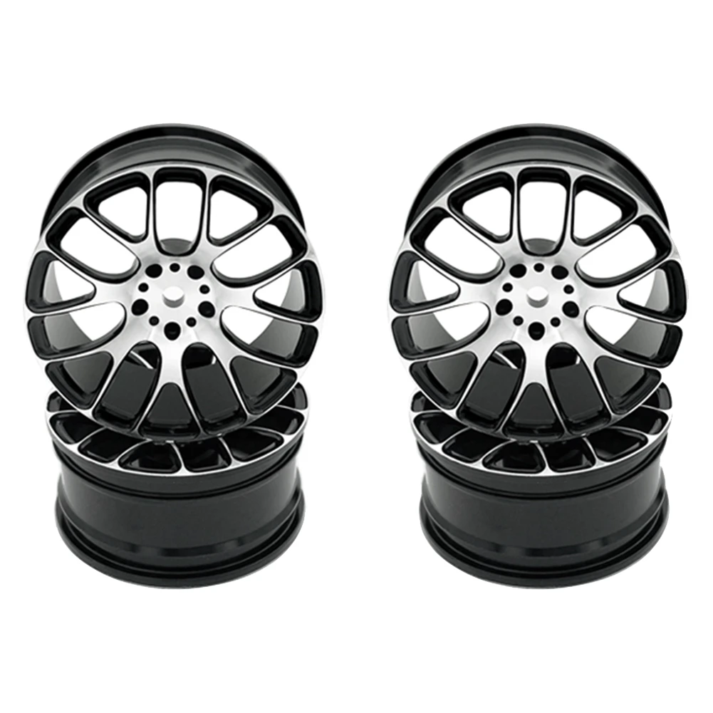 

4 шт. колесные диски 52x26 мм для HSP HPI Redcat Kyosho Sakura Tamiya TT02 MN86K 1/10 RC Дрифт на дороге гоночный автомобиль, черный