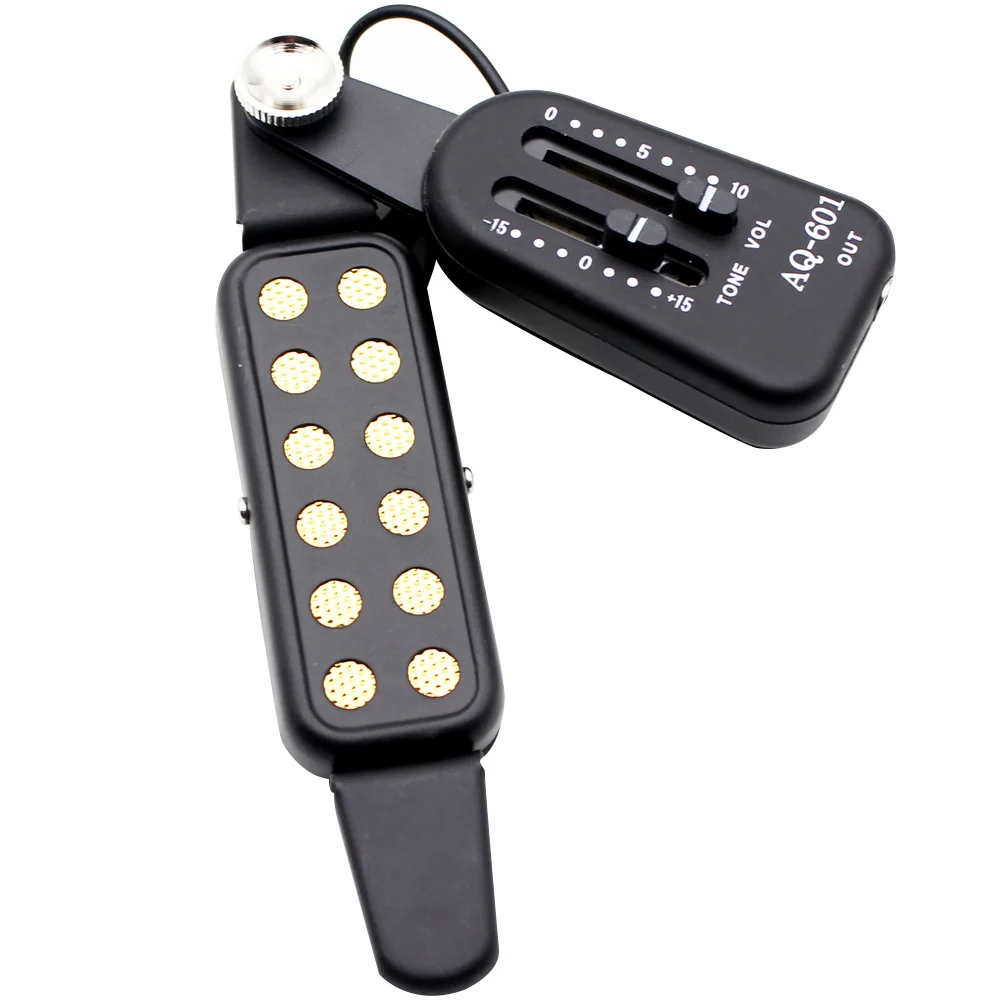 

Регулируемый аксессуар для гитары, практичный Пикап для гитары, для фольклорного гитарного звукоснимателя, для банджо